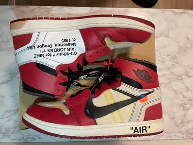 Off-White × Nike Air Jordan 1 Retro High The Ten "Chicago"