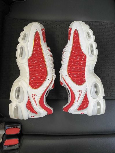 Supreme × Nike Air Max Tailwind 4 "Red"