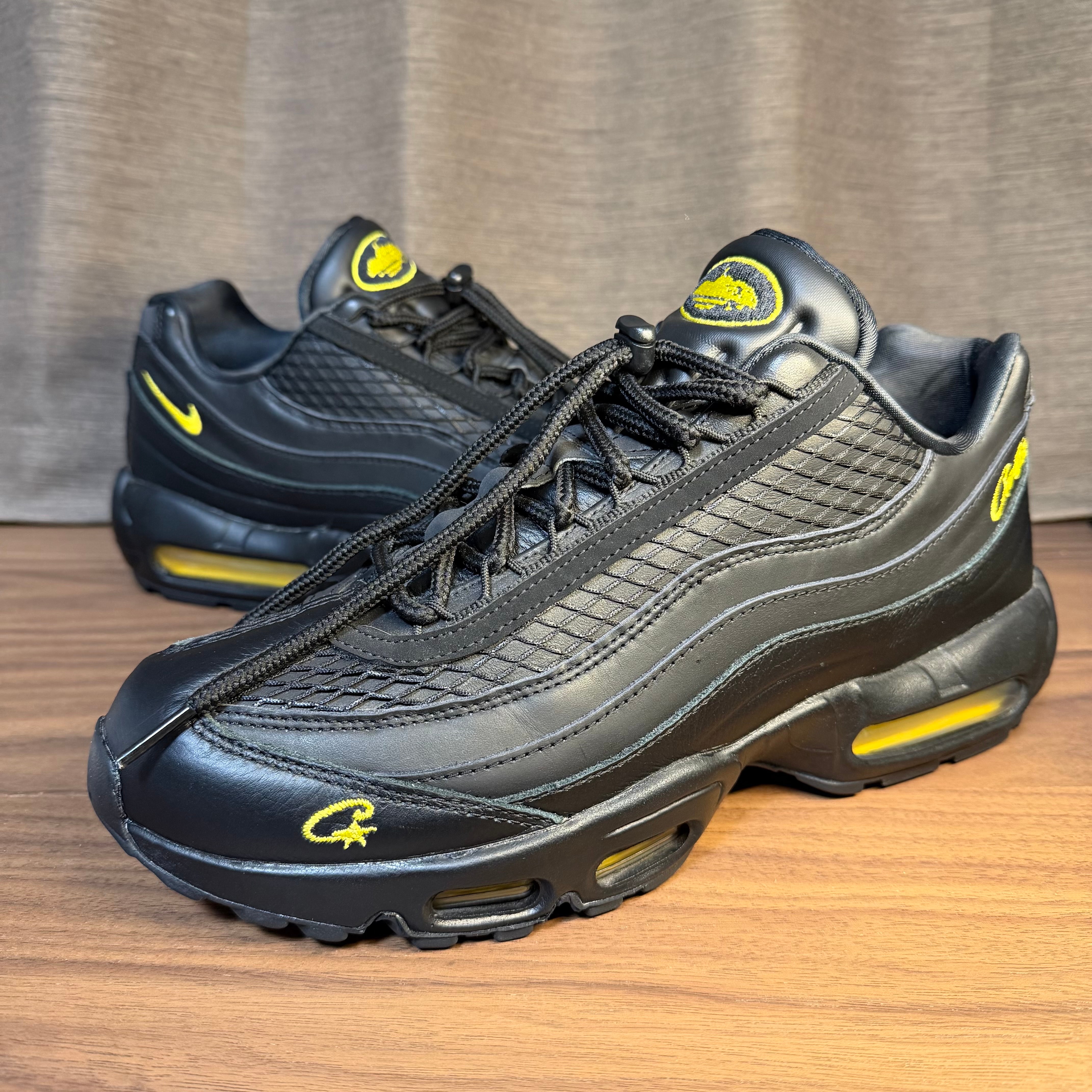 Corteiz × Nike Air Max 95 "Black and Tour Yellow"