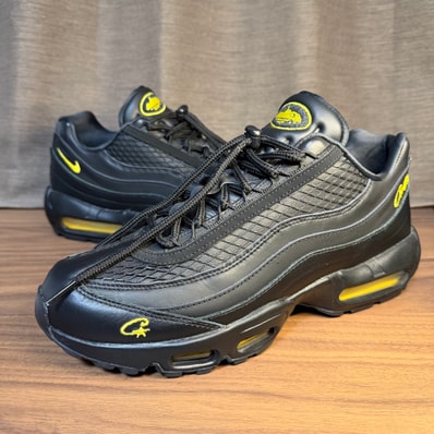 Corteiz × Nike Air Max 95 "Black and Tour Yellow"