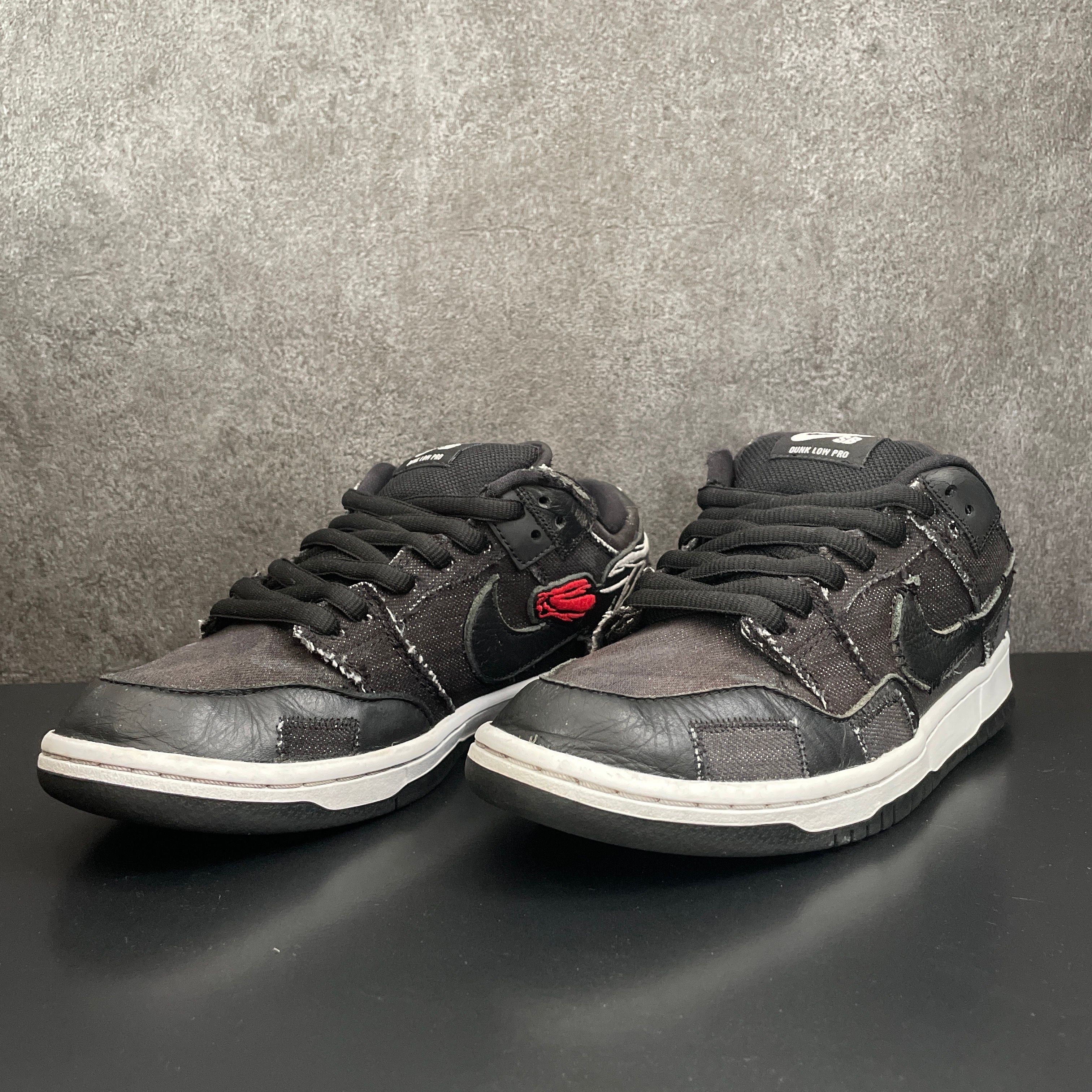 Wasted Youth × Nike SB Dunk Low "Black Denim" / VERDY