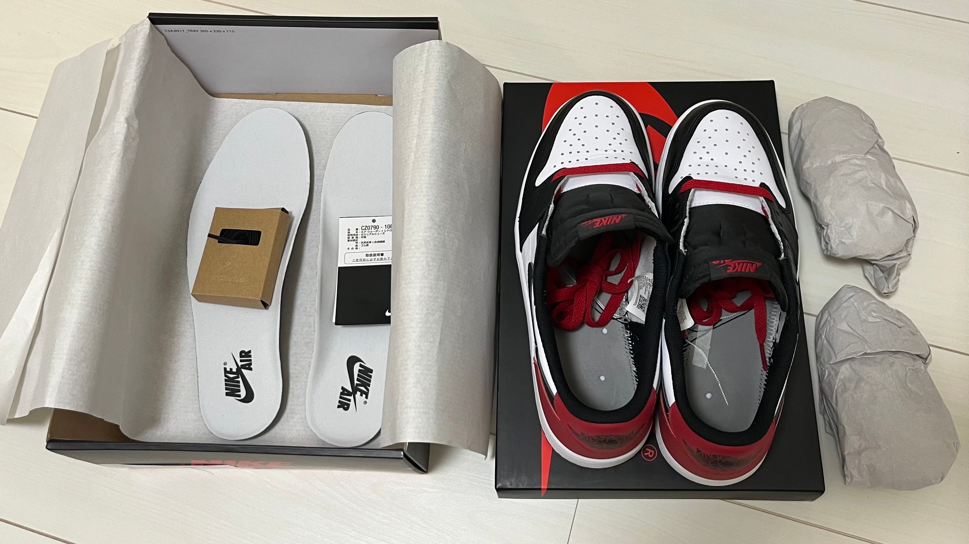 Nike Air Jordan 1 Retro Low OG "Black Toe"