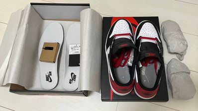 Nike Air Jordan 1 Retro Low OG "Black Toe"
