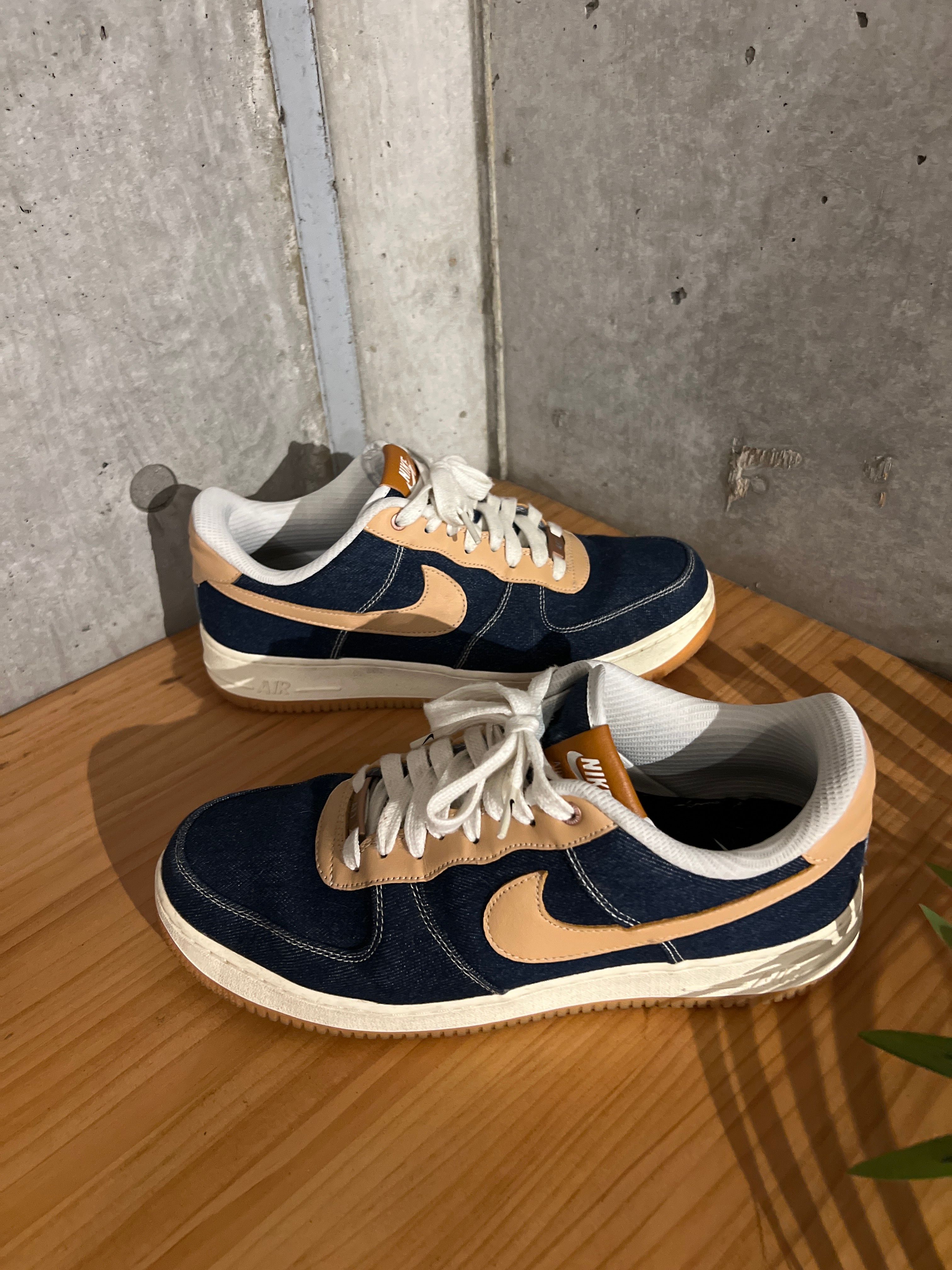 Levi’s®︎ × Nike Air Force 1 Low "White/Denim" (Nike By You)