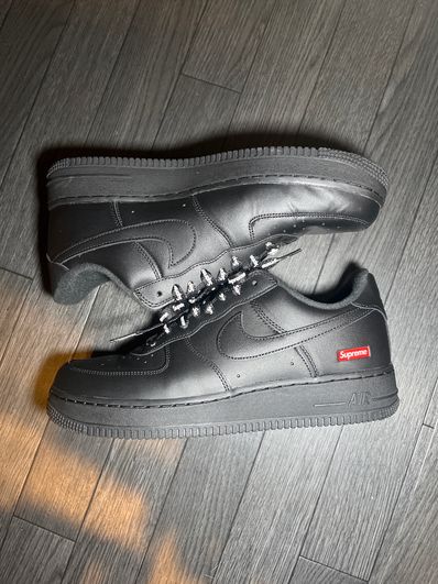 Supreme × Nike Air Force 1 Low "Black"