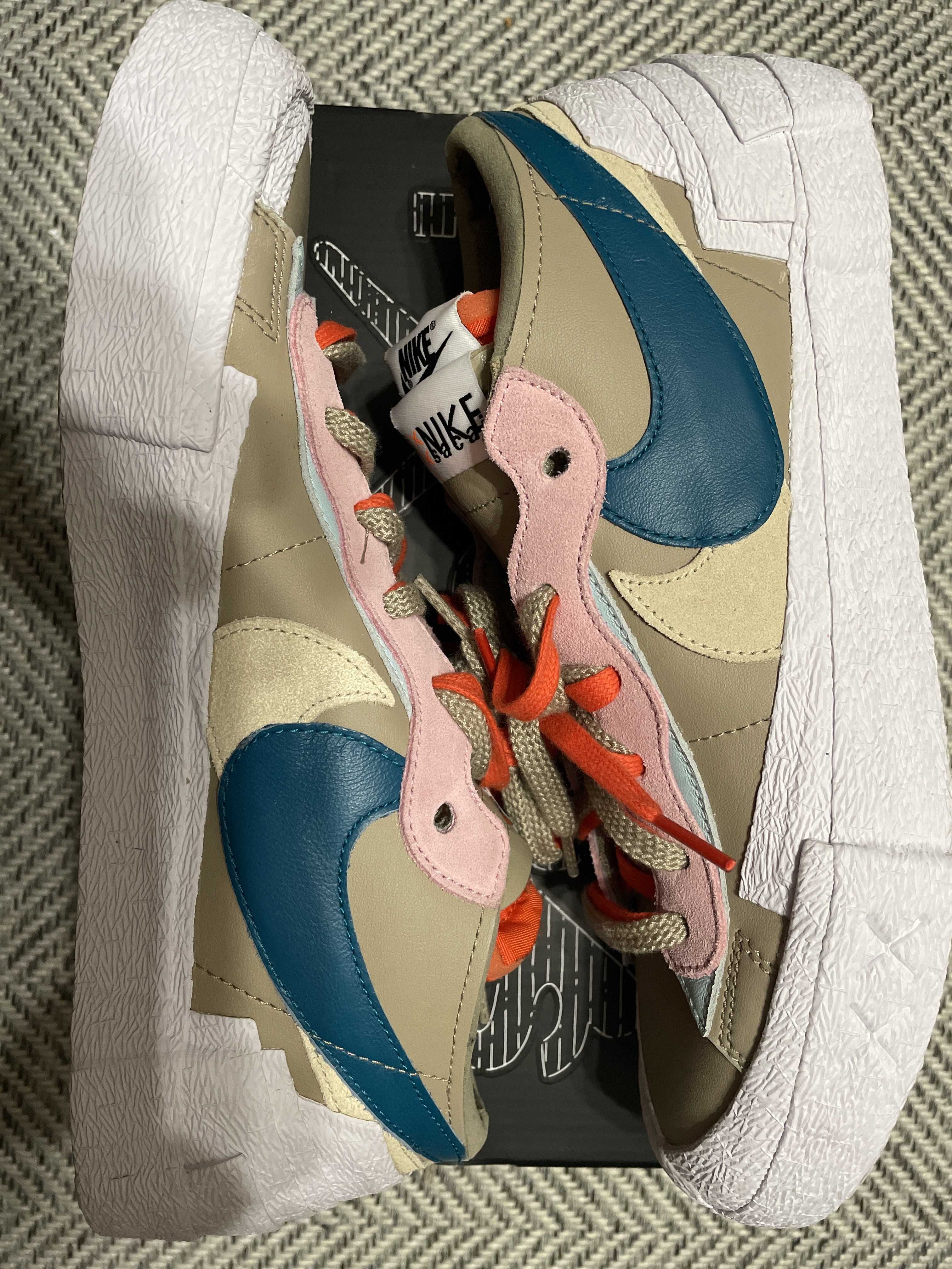 KAWS × sacai × Nike Blazer Low "Reed"