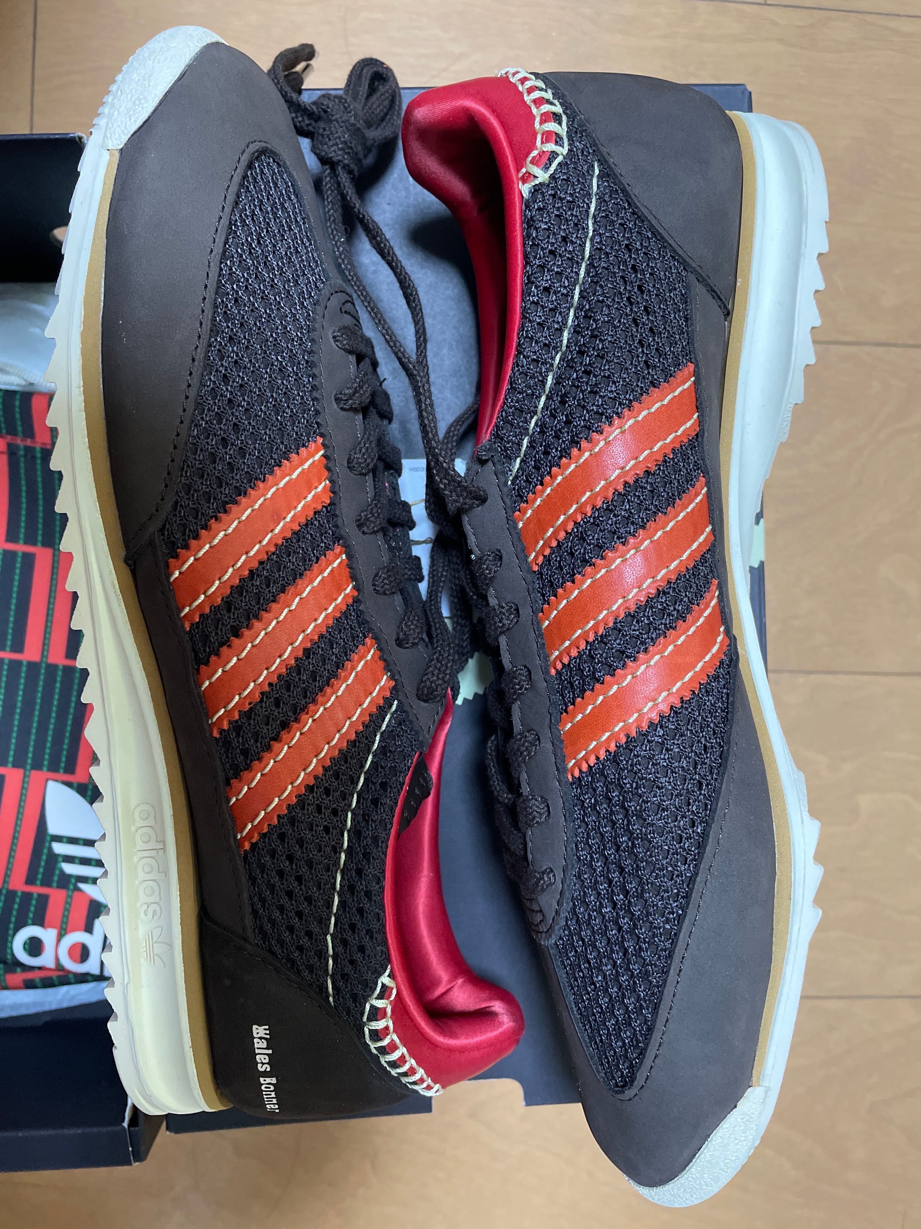 Wales Bonner × adidas SL72 Knit "Brown"