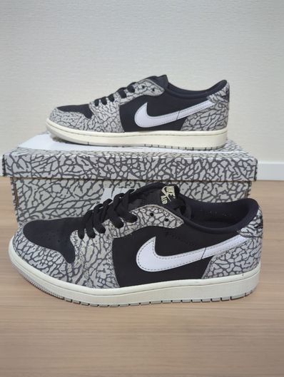 Nike Air Jordan 1 Retro Low OG "Black Cement"