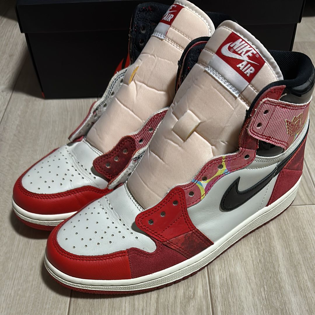 Spider-Man × Nike Air Jordan 1 Retro High OG SP "Spider-Man: Across the Spider-Verse/University Red"