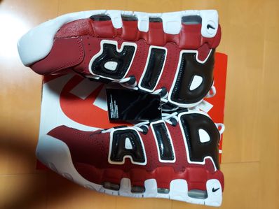 Nike Air More Uptempo ’96 "Black and Varsity Red" (2021)