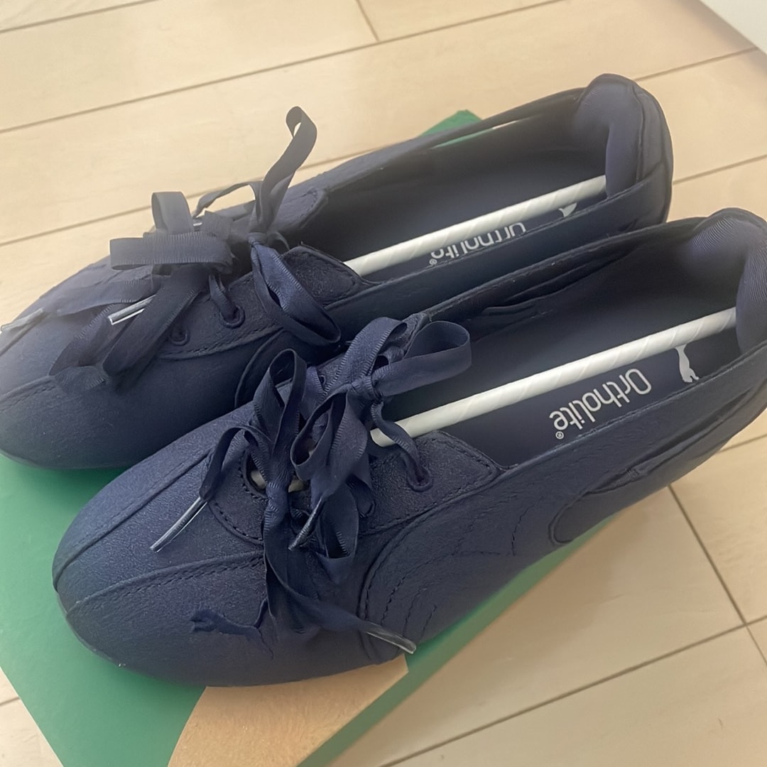 Puma Women's Speedcat Ballet Nova Satin "New Navy"