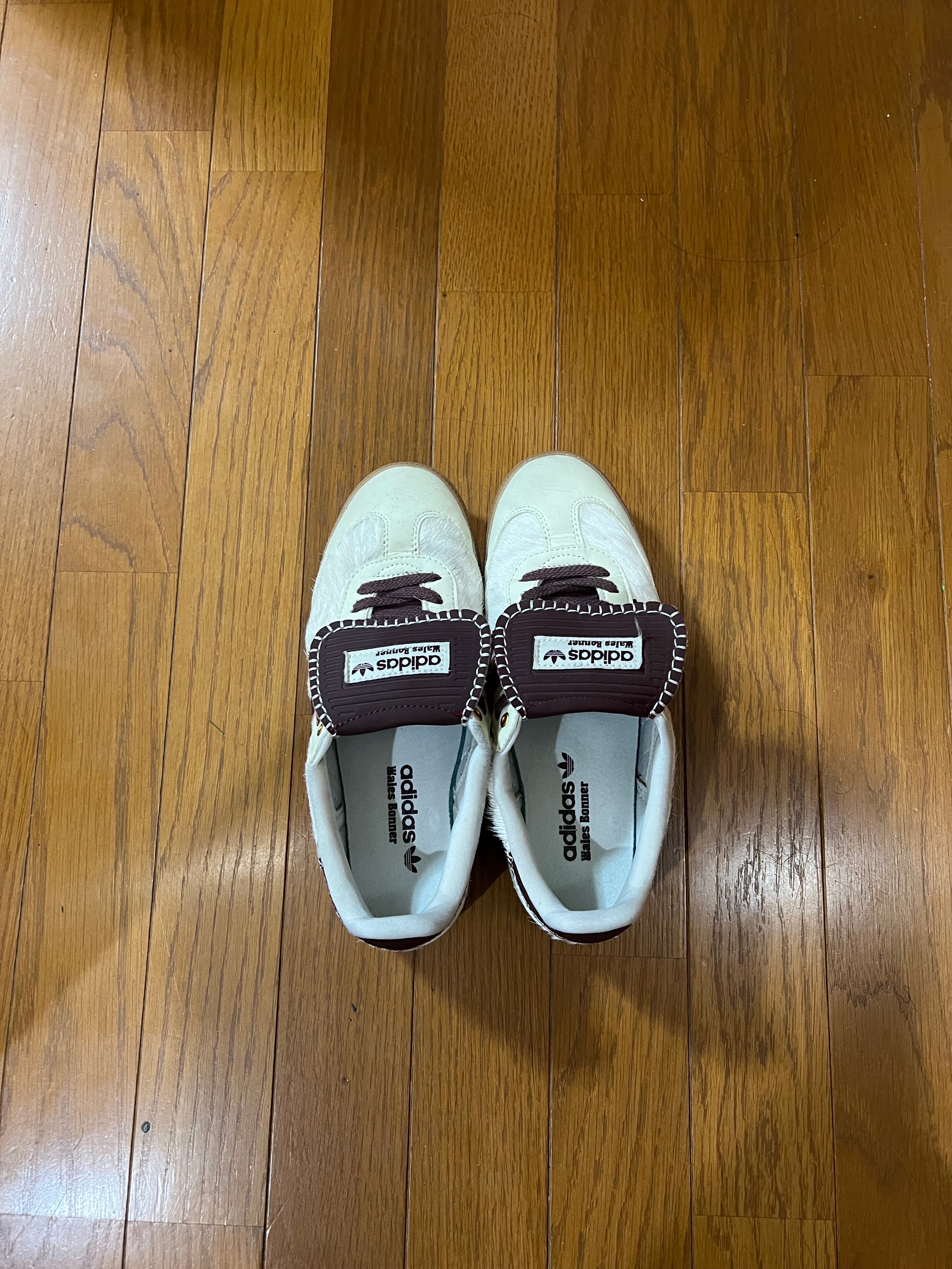 ウェールズ・ボナー × アディダス サンバ ポニー トーナル ロー "クリームホワイト/ミステリーブラウン"