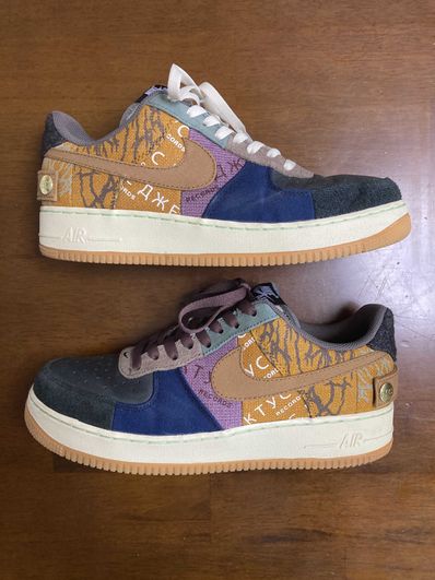 Travis Scott × Nike Air Force 1 Low Cactus Jack "Multi Color"