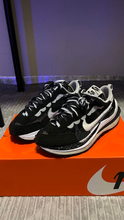 sacai × Nike Vapor Waffle "Black and White"
