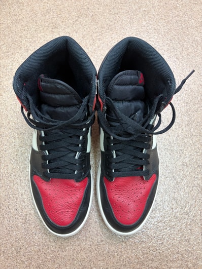 Nike Air Jordan 1 Retro High OG "Bred Toe"