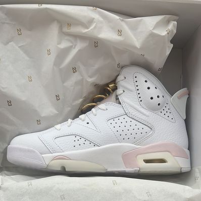 Nike Women's Air Jordan 6 "Gold Hoops"