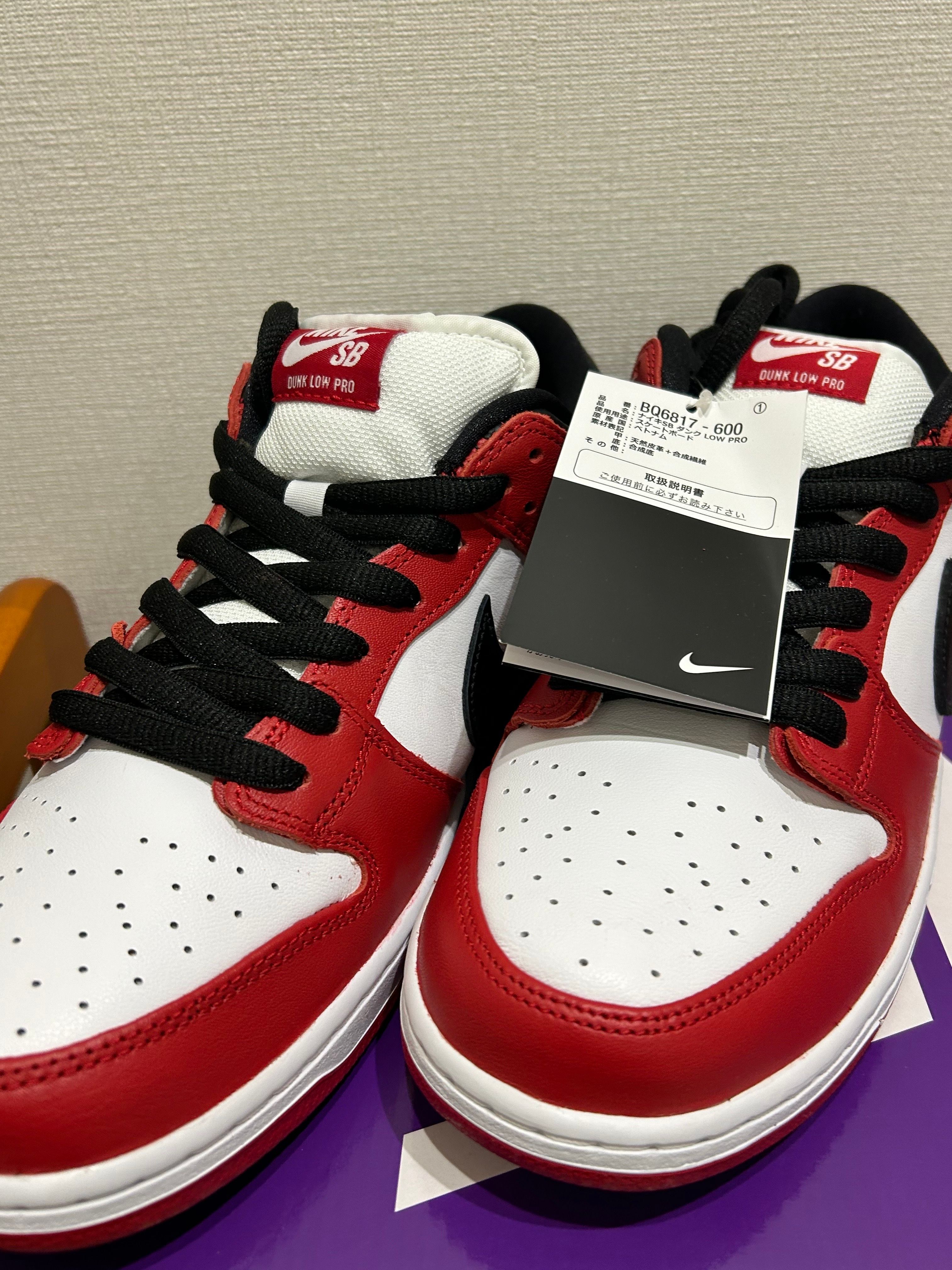 Nike SB Dunk Low Pro "J-Pack Chicago/Varsity Red and White"