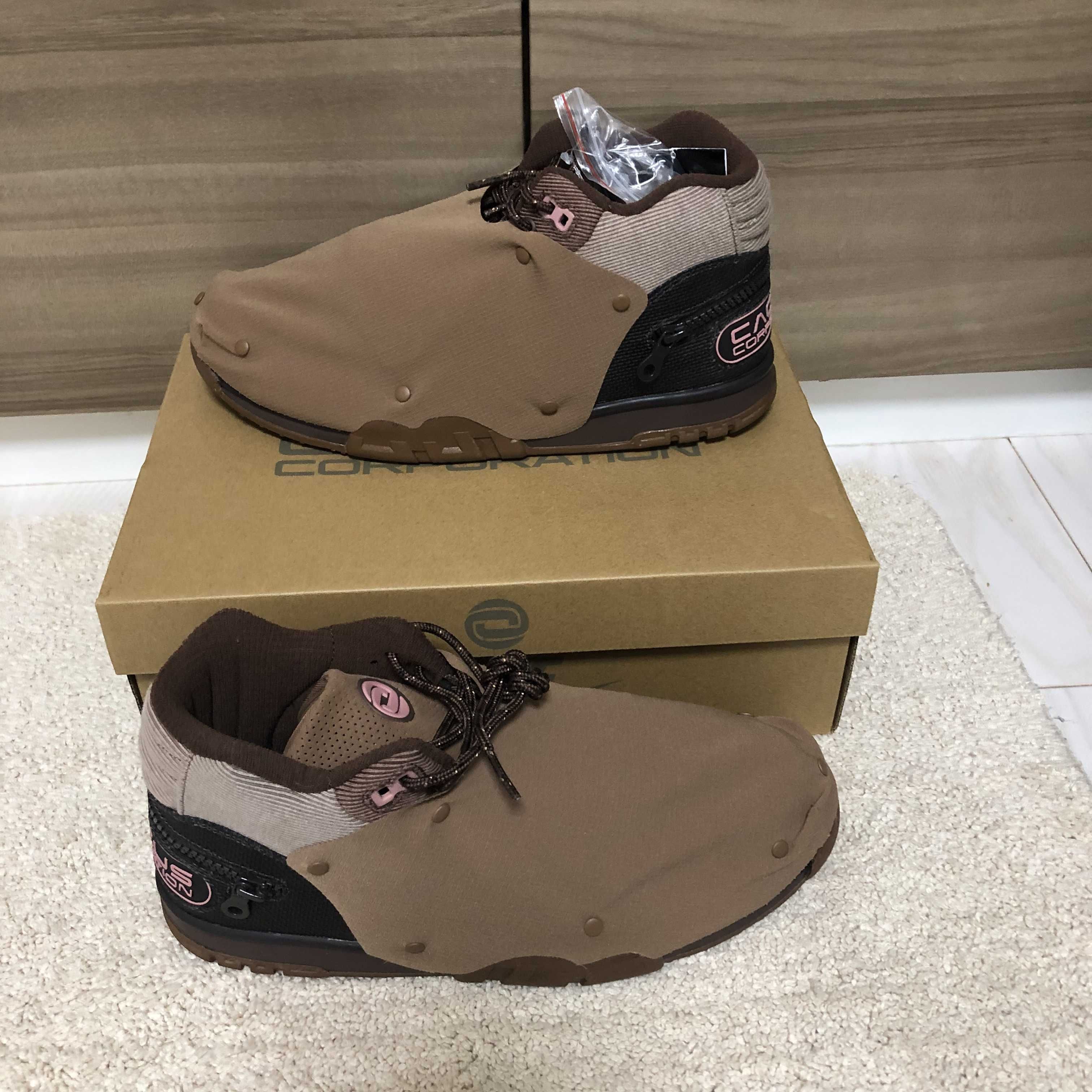 Travis Scott x Nike Air Trainer 1 SP "Archaeo Brown and Rust Pink"
