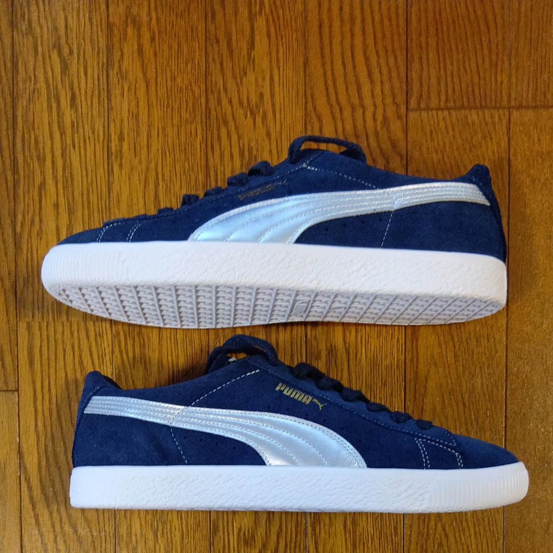 Puma Suede VTG "Navy/Silver"