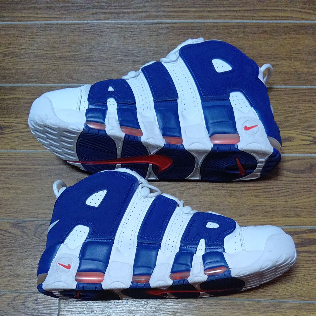NIKE AIR MORE UPTEMPO 96 "WHITE/DEEP ROYAL BLUE"