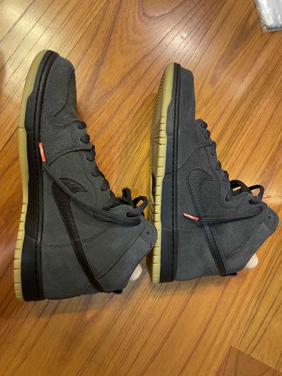 Nike SB Dunk High Orange Label "Dark Grey"