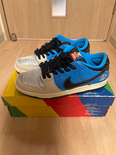 Instant Skateboards × Nike SB Dunk Low "Blue Hero"