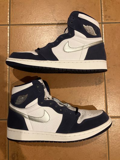 Nike Air Jordan 1 High OG CO.JP "White/Midnight Navy" (2020)(ブリーフケースなし)