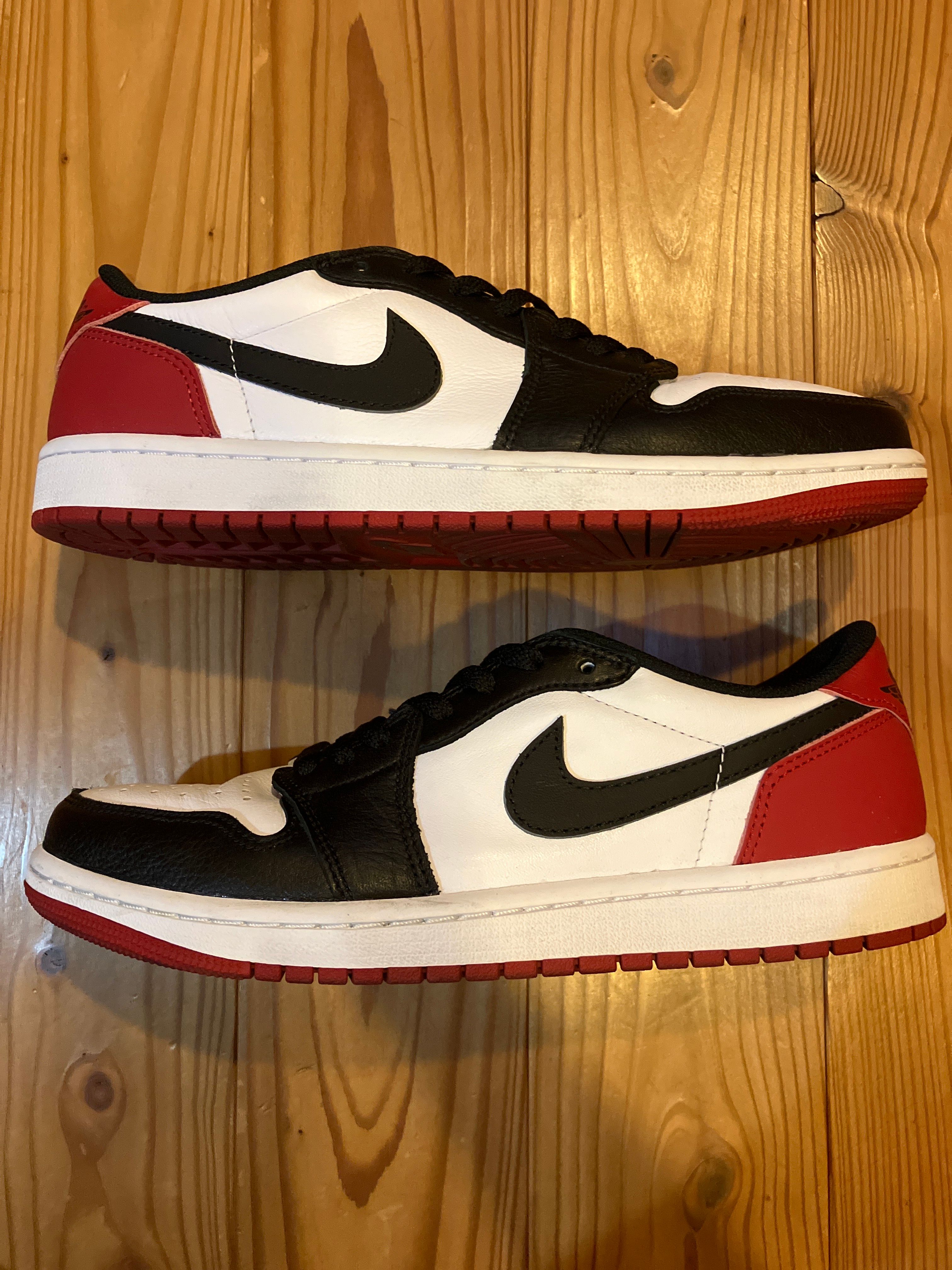 Nike Air Jordan 1 Retro Low OG "Black Toe"
