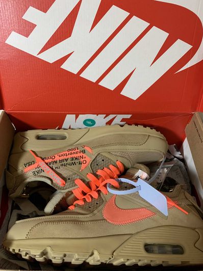 Off-White × Nike Air Max 90 "Desert Ore"