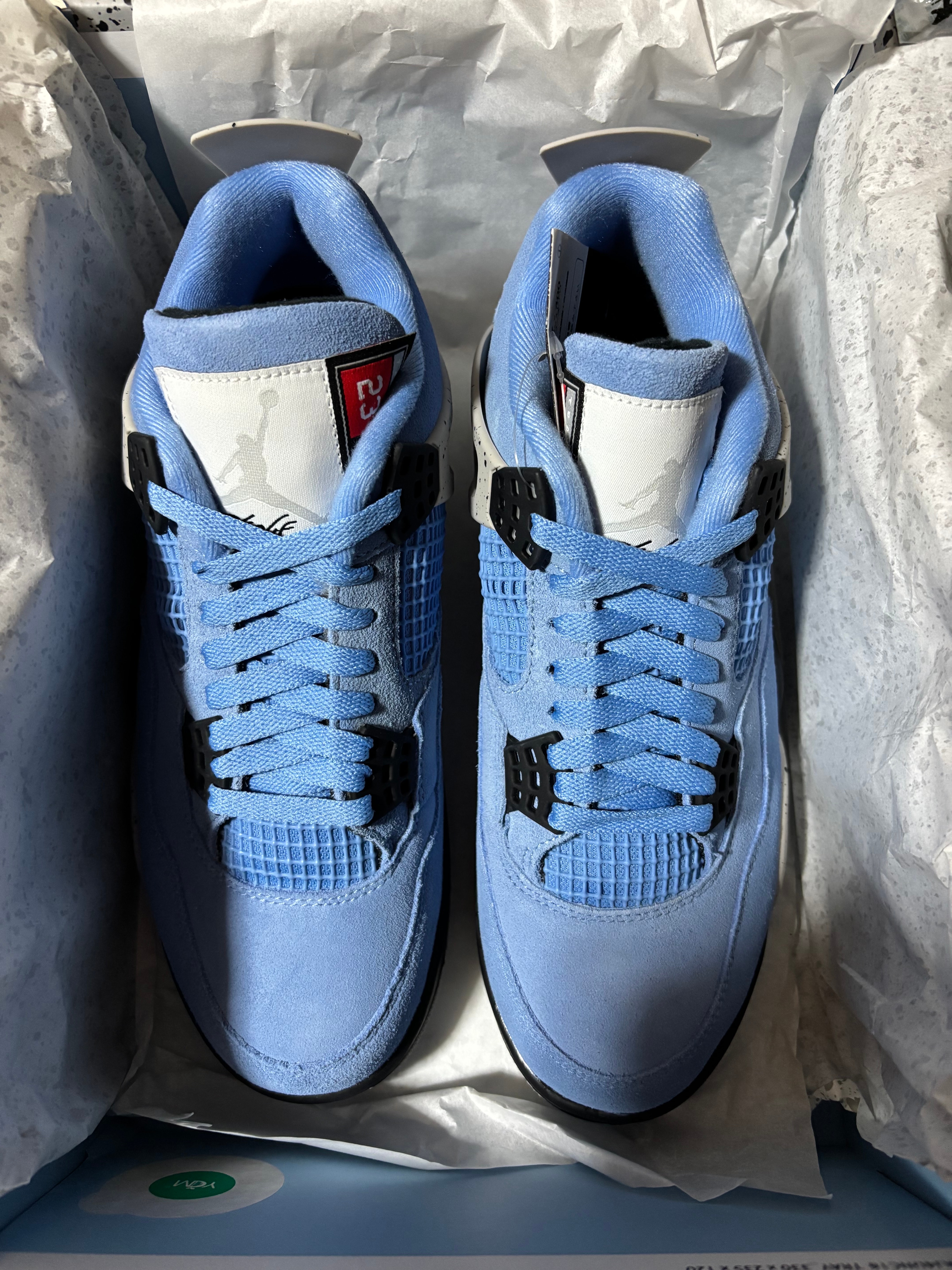 ナイキ エアジョーダン4 "ユニバーシティブルー"