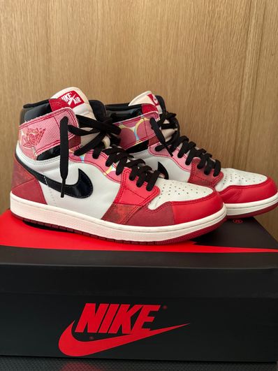Spider-Man × Nike Air Jordan 1 Retro High OG SP "Spider-Man: Across the Spider-Verse/University Red"