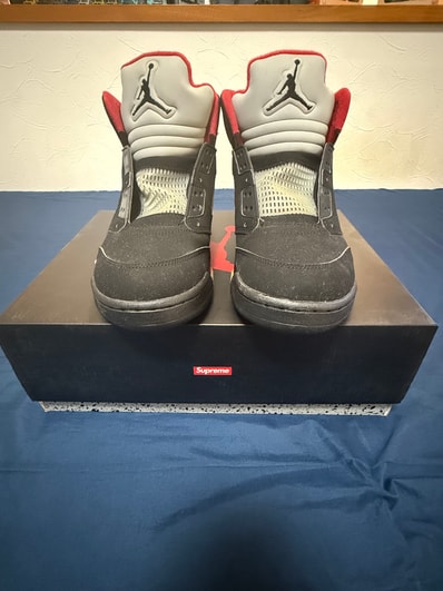 Supreme × Nike Air Jordan 5 Retro "Black"