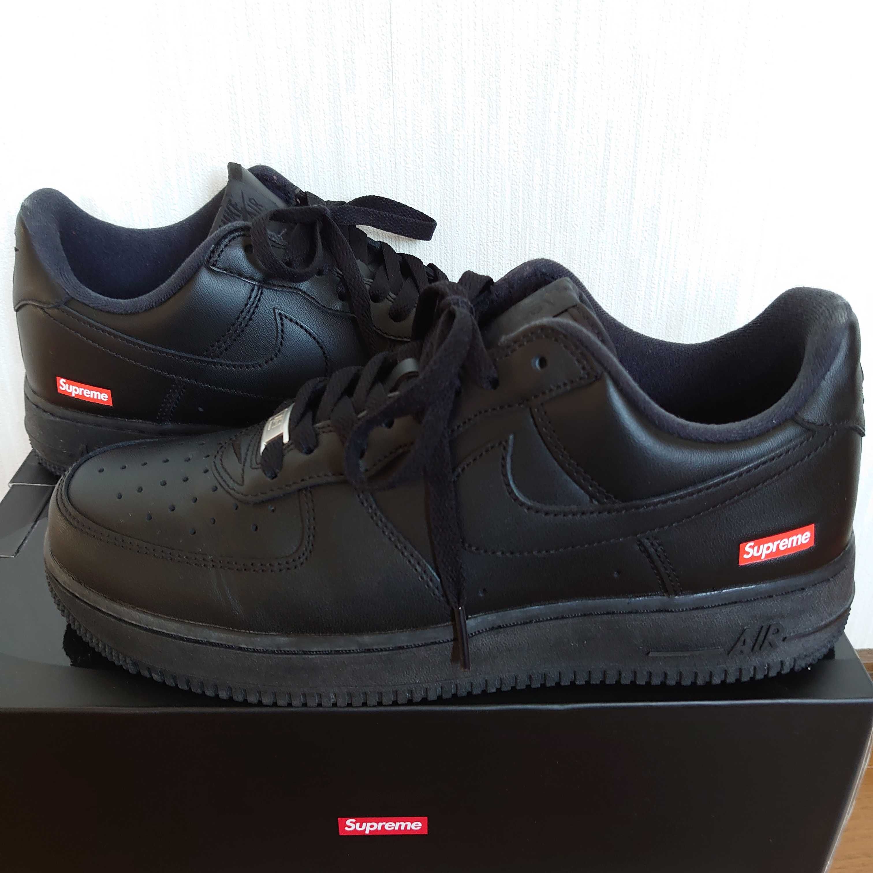 Supreme × Nike Air Force 1 Low "Black"