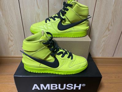 AMBUSH × NIKE DUNK HIGH "FLASH LIME"