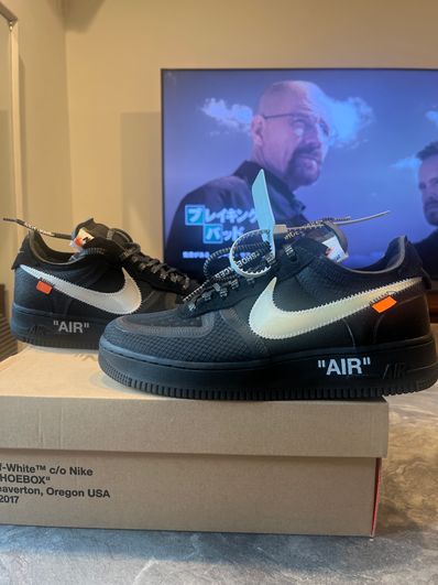 Off-White × Nike Air Force 1 Low "Black"