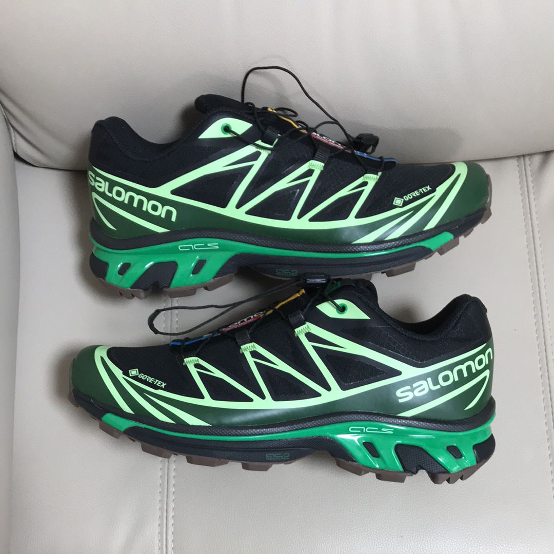 Salomon XT-6 GORE-TEX "Black/Eden/Green Ash"