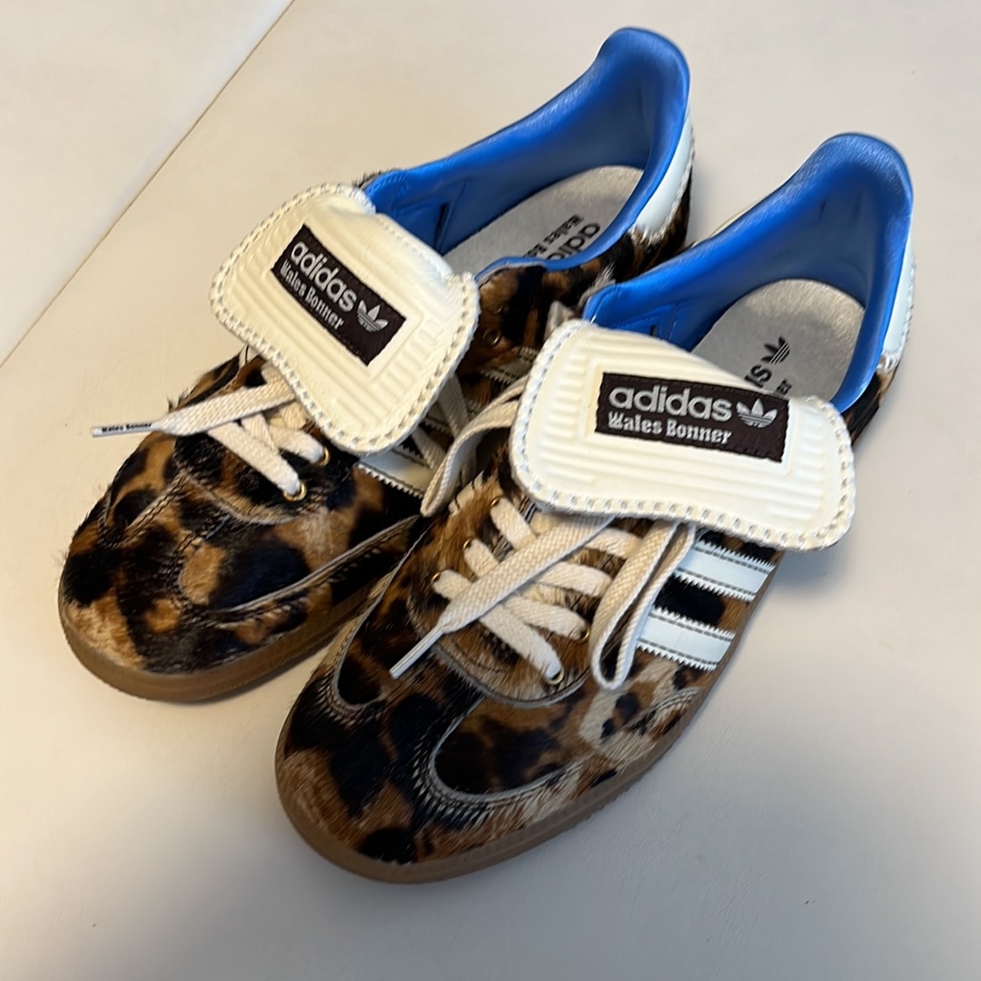 Wales Bonner × adidas Samba Pony Leo Low "Dark Brown/Cream White"