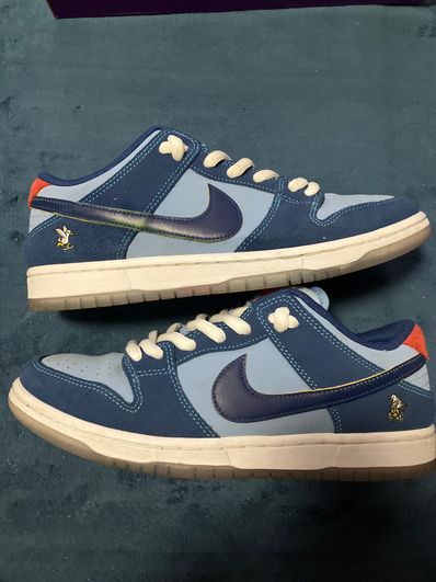 Why So Sad? × Nike SB Dunk Low "Coastal Blue/Speed Yellow-University Red"