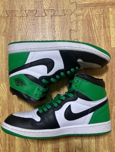 Nike Air Jordan 1 Retro High OG "Celtics/Black and Lucky Green" (2023)