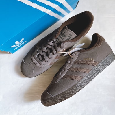 adidas Gazelle "Charcoal/Brown/Dark Brown"