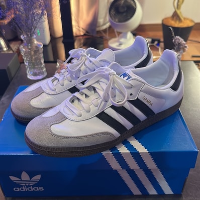 adidas Samba OG "Cloud White/Core Black/Clear Granite"