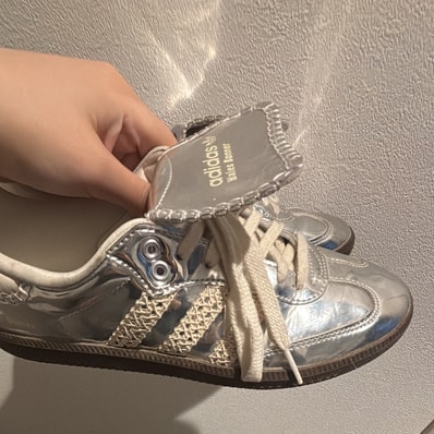 Wales Bonner × adidas Samba "Silver"