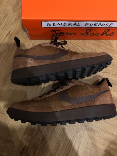 Tom Sachs × NikeCraft Women's General Purpose Shoe "Brown"