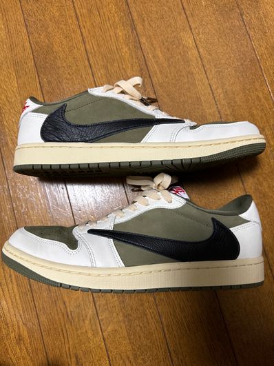 Travis Scott × Nike Air Jordan 1 Low OG SP "Reverse Olive"