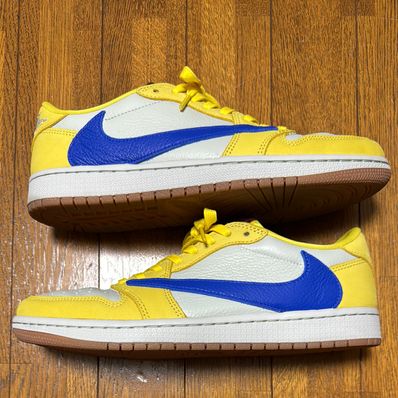 Travis Scott × Nike Women's Air Jordan 1 Retro Low OG "Canary"