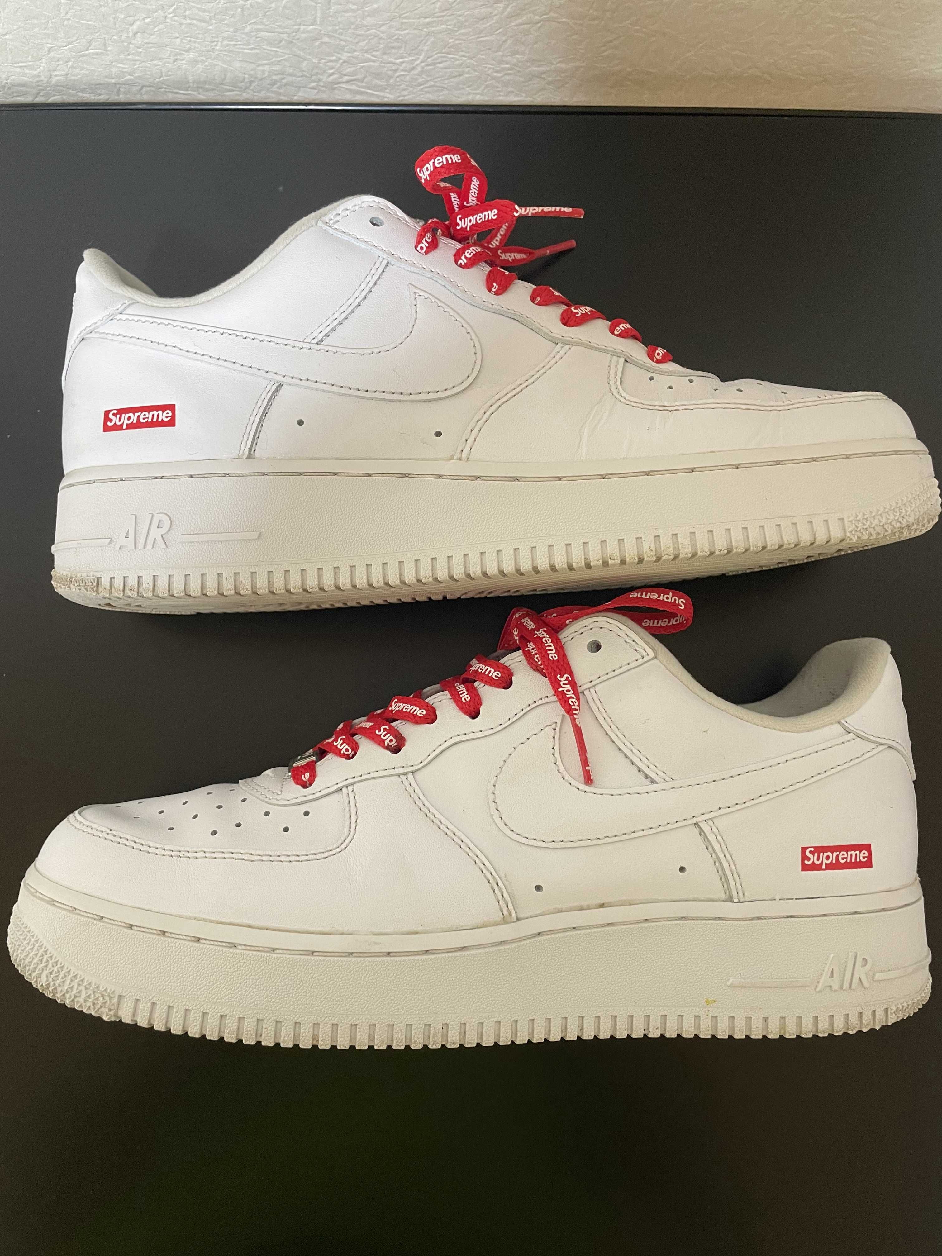 Supreme × Nike Air Force 1 Low "White"