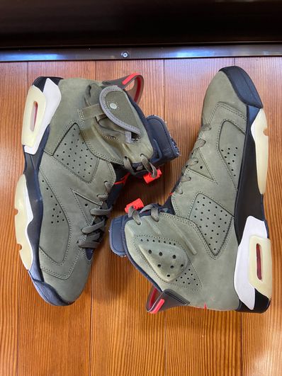 Travis Scott × Nike Air Jordan 6 Retro "Medium Olive"