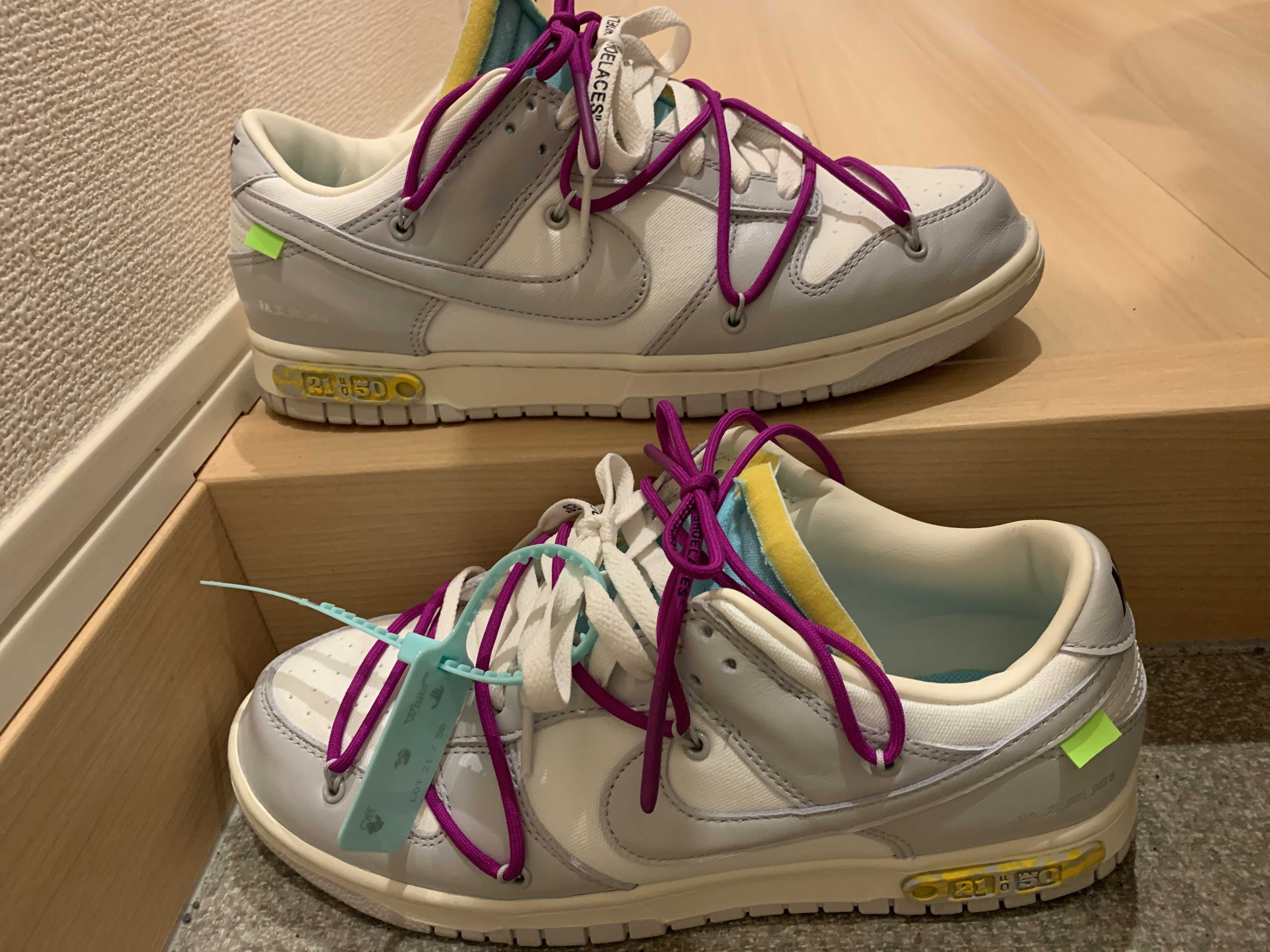 Off-White × Nike Dunk Low 1 of 50 "Lot.21"