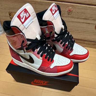 Spider-Man × Nike Air Jordan 1 Retro High OG SP "Spider-Man: Across the Spider-Verse/University Red"