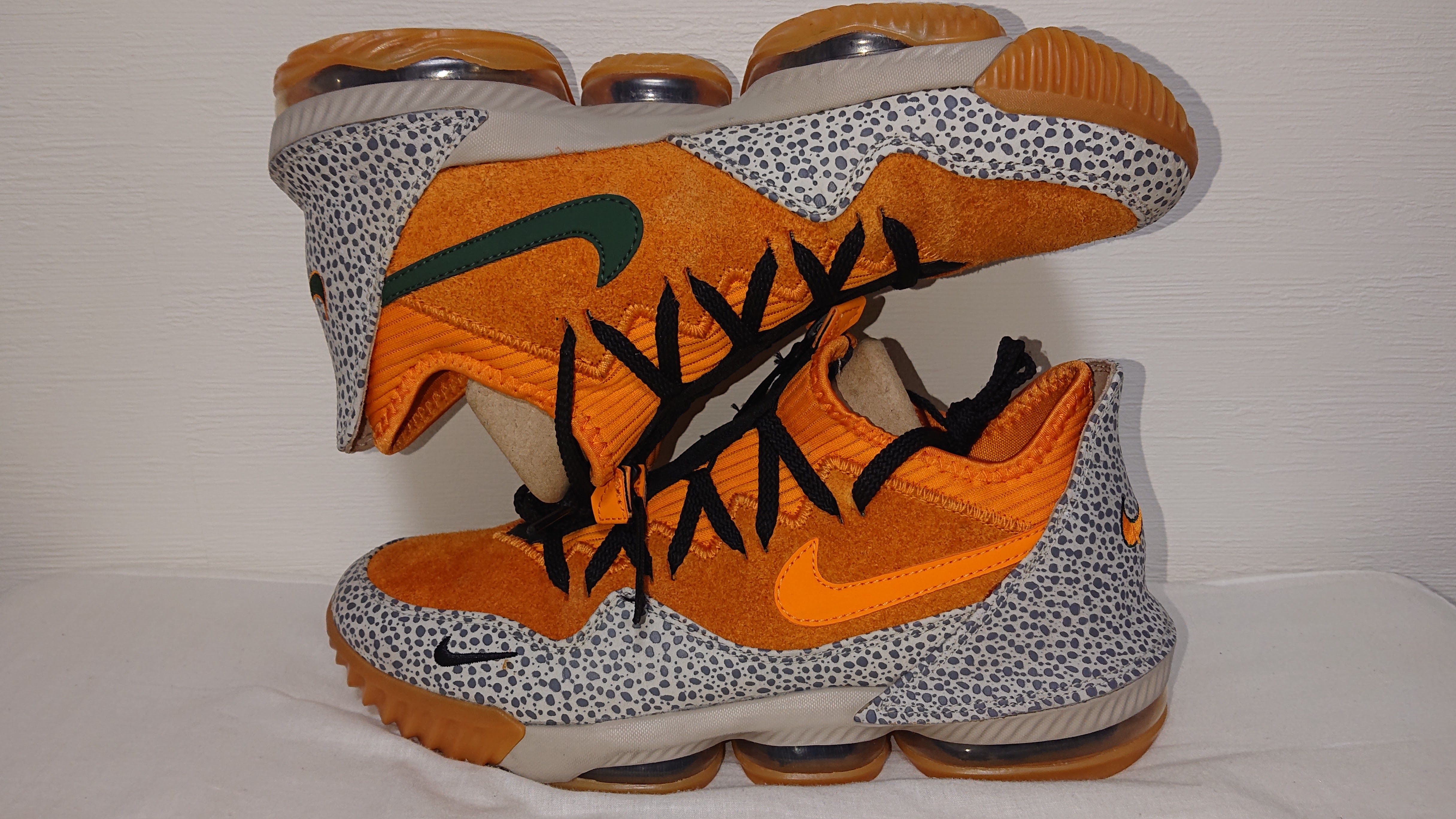 ATMOS × NIKE LEBRON 16 LOW "SAFARI"(CD9471-800/CI3358-800)